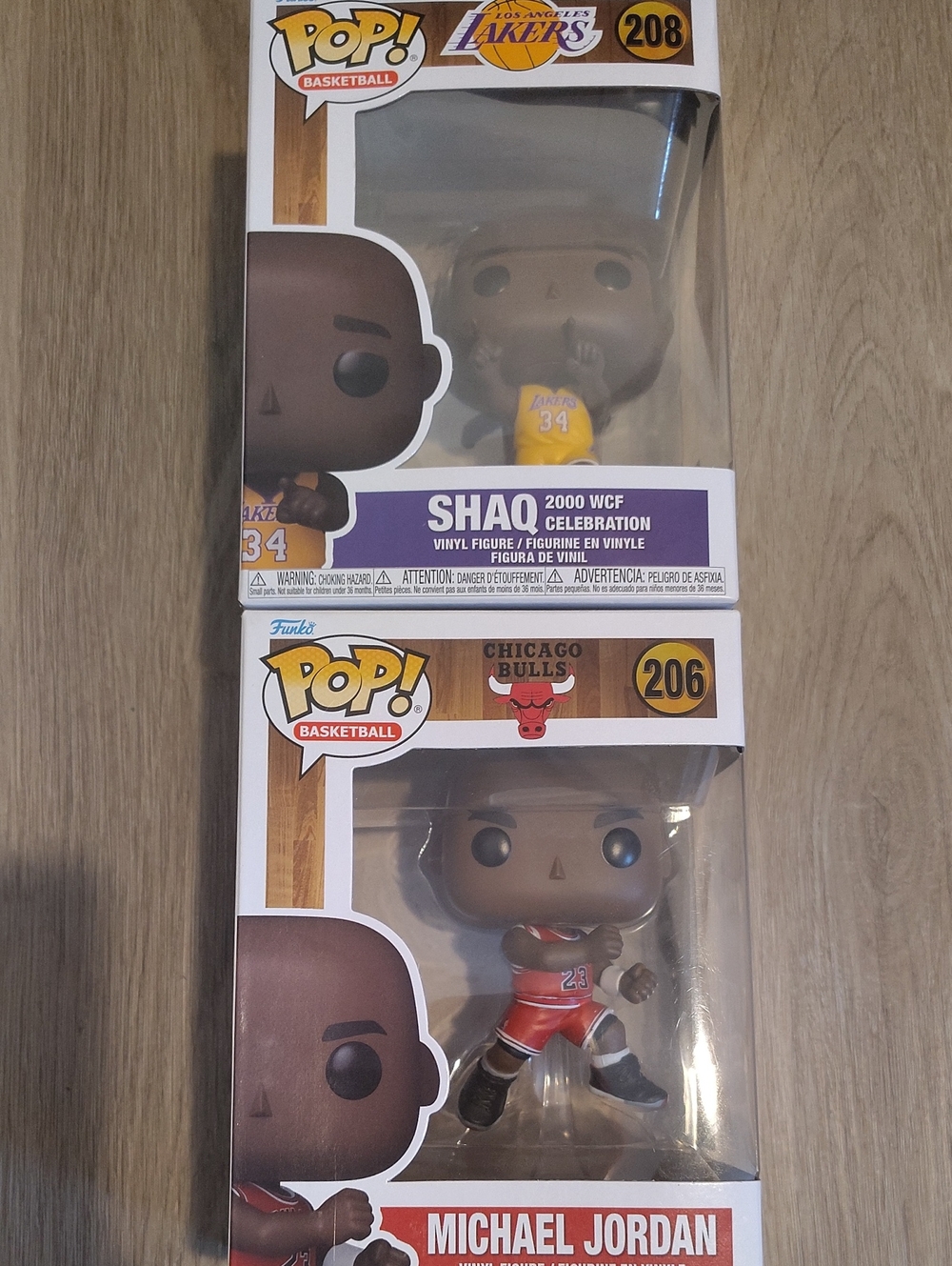 🆕Funko Pop! Basketball Michael Jordan & Shaq Vinyl Figures - NBA